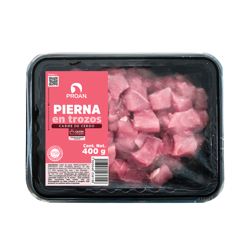 Pierna en Trozos de Cerdo PROAN 400 g