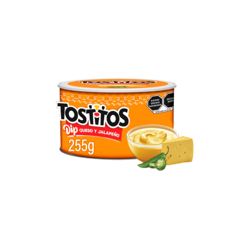 Dip Queso Chile Jalapeño Tostitos 255 g