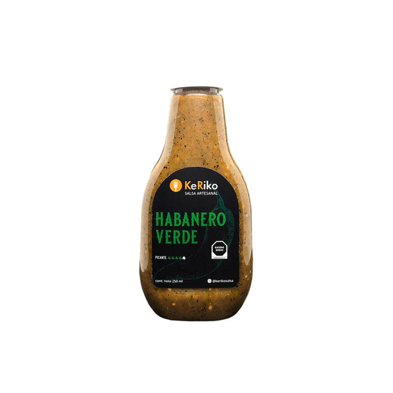 Salsa Habanero Verde KERIKO 250 ml