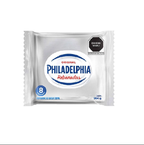 Queso Philadelphia Rebanadas 144 g